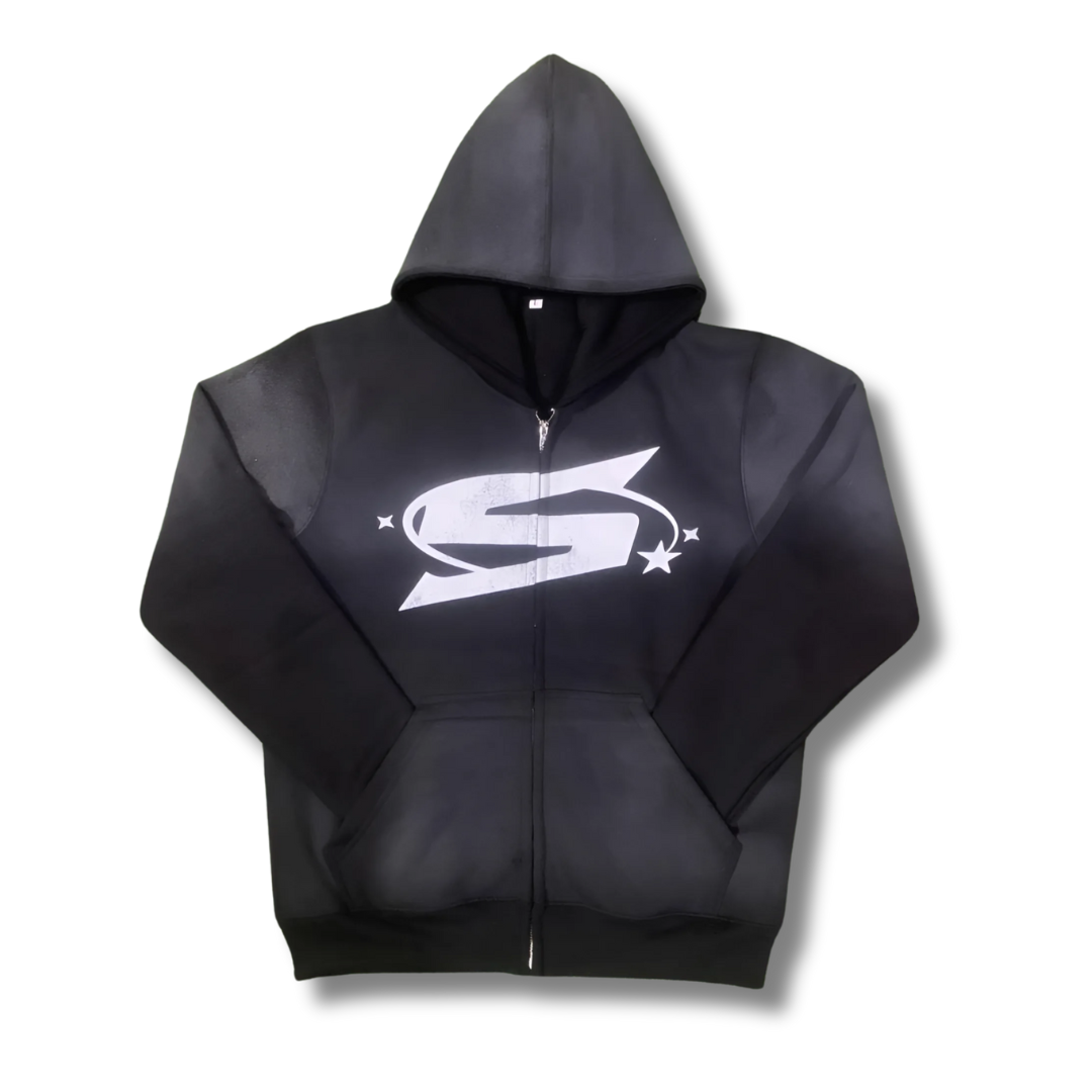 Sane Minded Zip Up Hoodie (NO RHINESTONES)