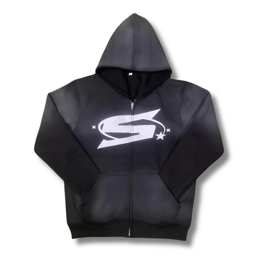 Sane Minded Zip Up Hoodie (NO RHINESTONES)