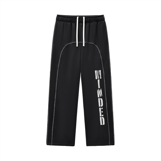 Sane MINDED Contrast-Stitched Sweatpants